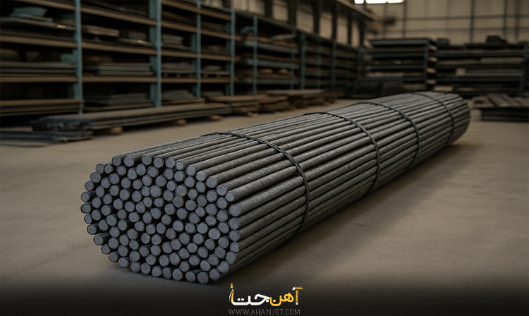انبار داری میلگرد 14