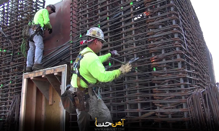 استفاده از میلگرد 25 در ساختمان های بلند مرتبه با تحمل بار بالا