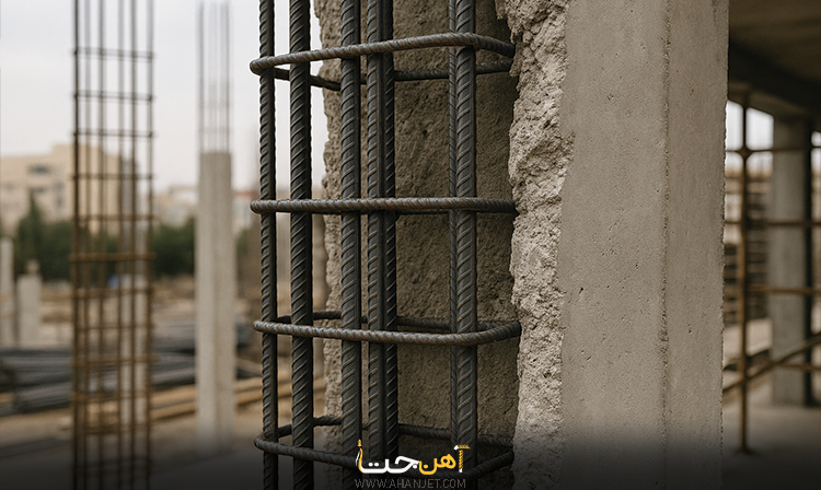 مسلح کردن بتن با میلگرد 28
